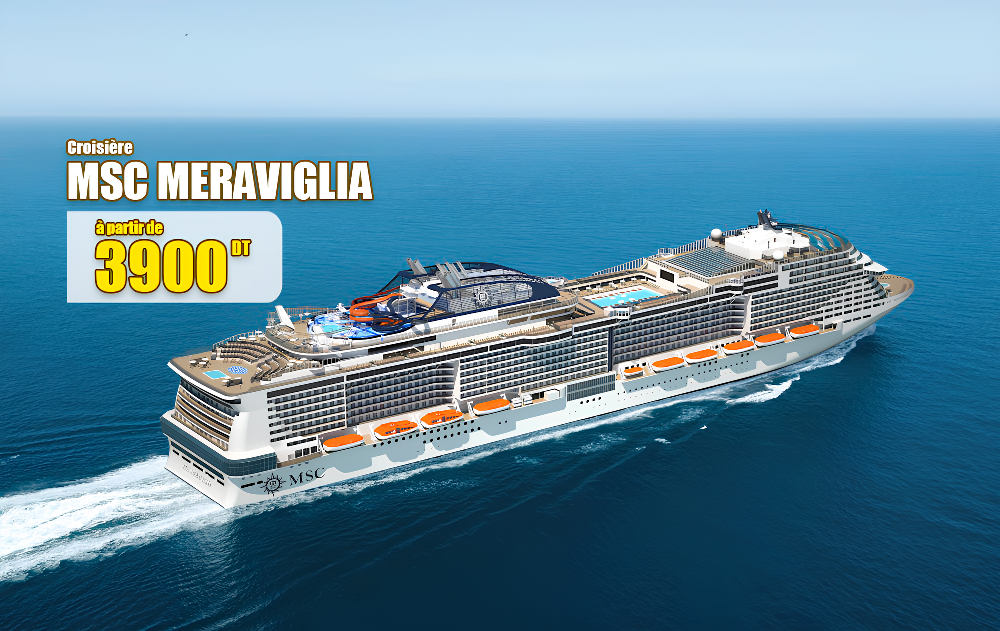 Croisi&egrave;re MSC Meraviglia